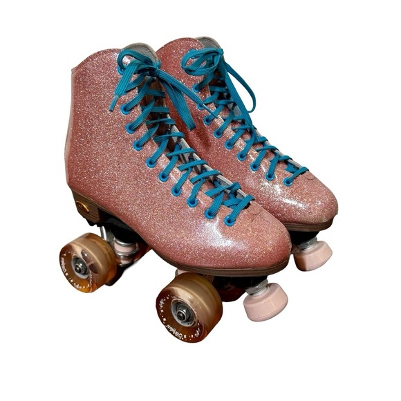 Sure-Grip Stardust Pink Glitter Roller Skates - Picture 3 of 12